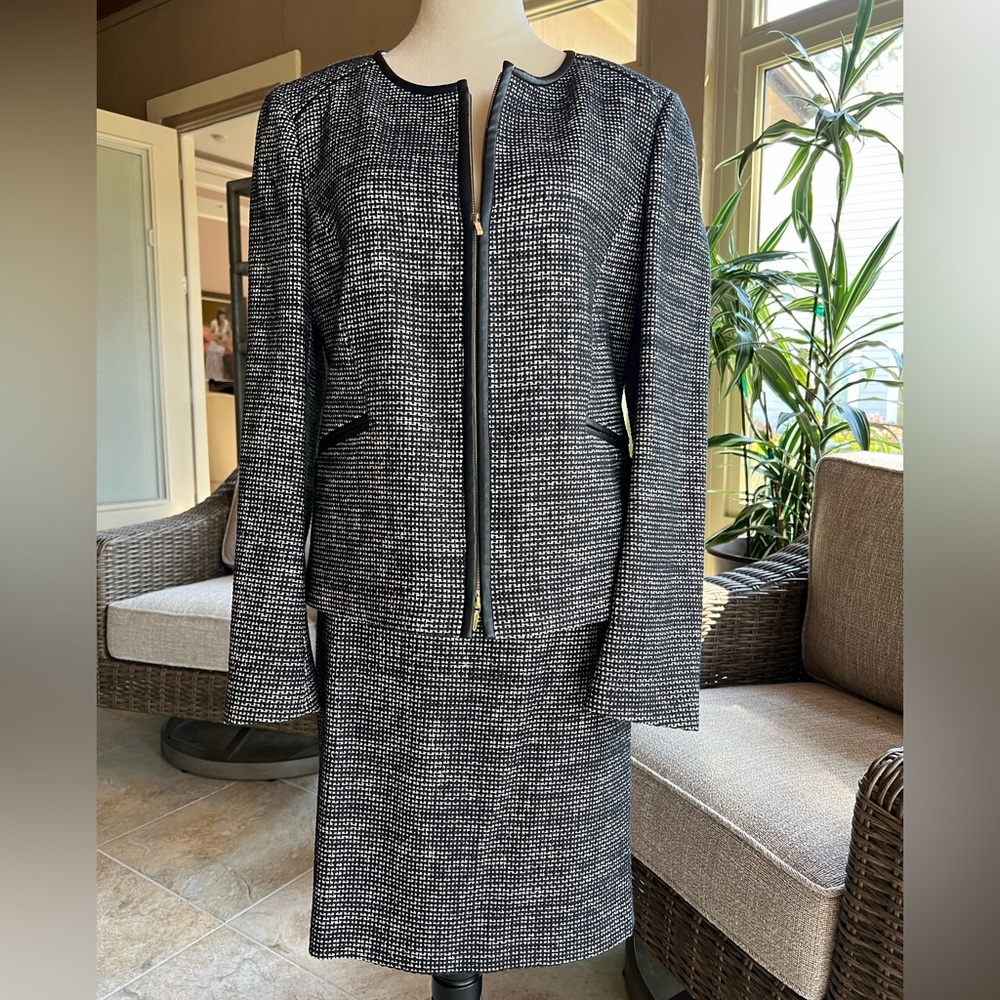 Hugo Boss skirt suit, size 10.